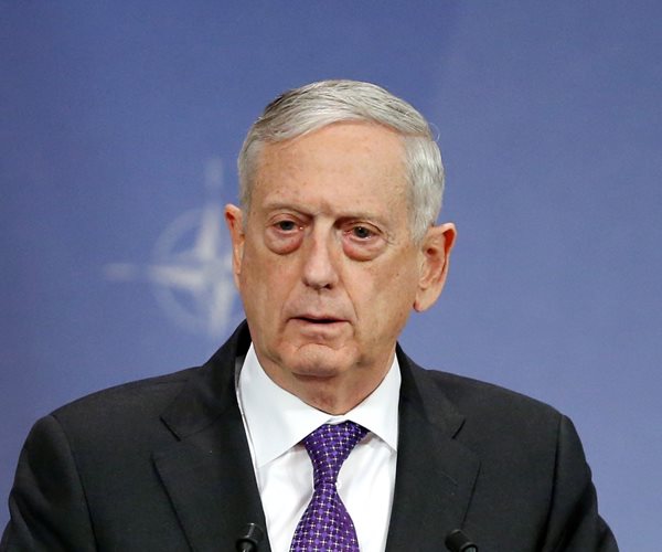 Mattis: Not Ruling Out 'Anything' on Action Against Syria 