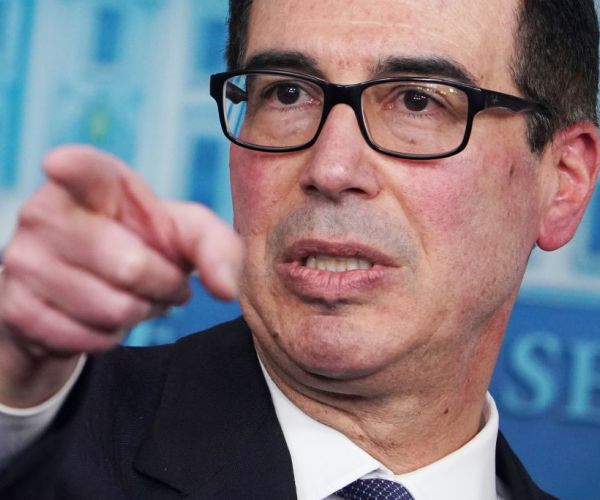 treasury secretary steve mnuchin declared wednesday that the u.s. is “not going back to socialism”