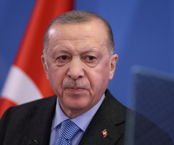 tayyip erdogan speaks to media