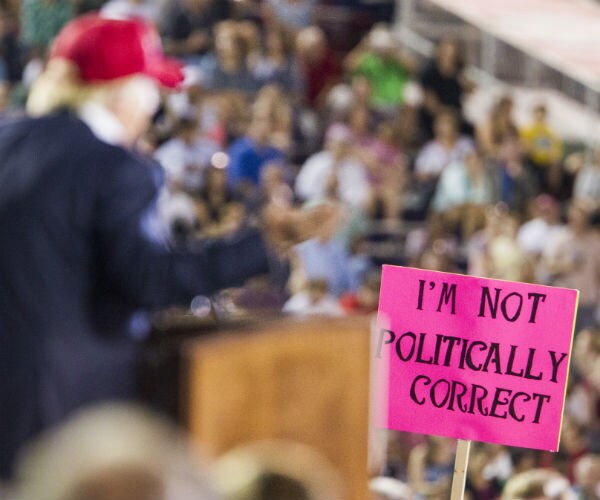Man Introducing Trump Jokes About Deaths of Clinton, Sanders