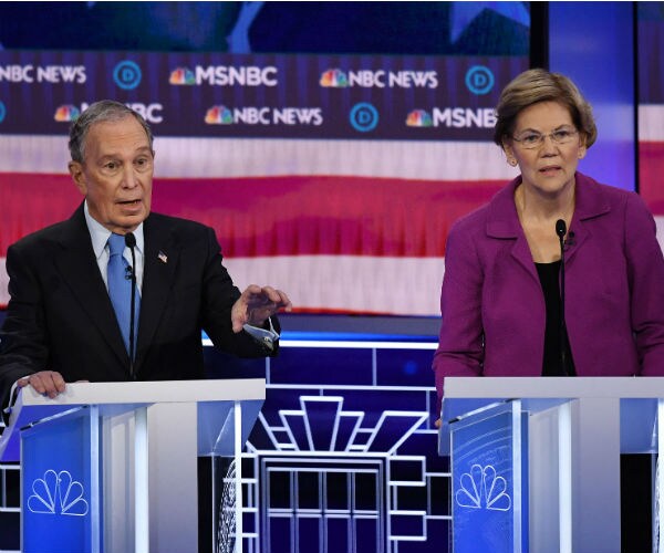 bloomberg and warren 