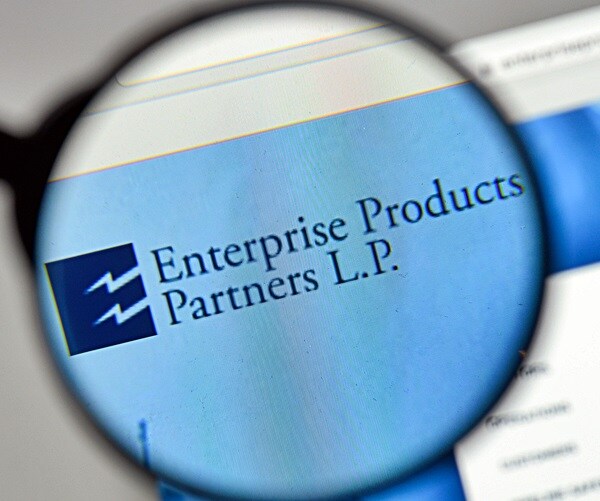 enterprise products partners logo on the website homepage.

