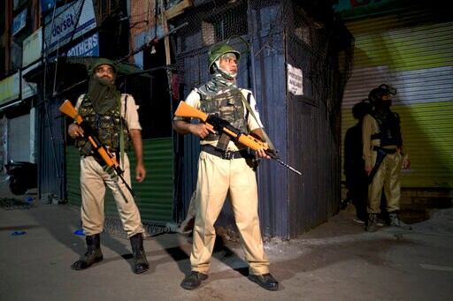 Security Lockdown in Place in Indian-controlled Kashmir