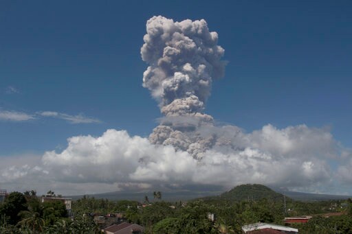 Philippine Volcano Explodes, Authorities Raise Alert Level