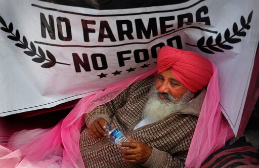 India's Government Toughens Stand against Protesting Farmers