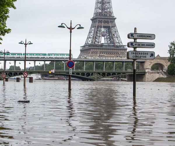 Paris's Seine Rises to Highest in 34 Years as Rains Lash France