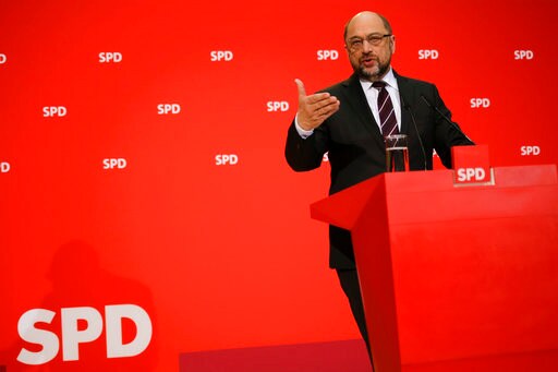 German Social Democrats Mull Talks on New Merkel Government