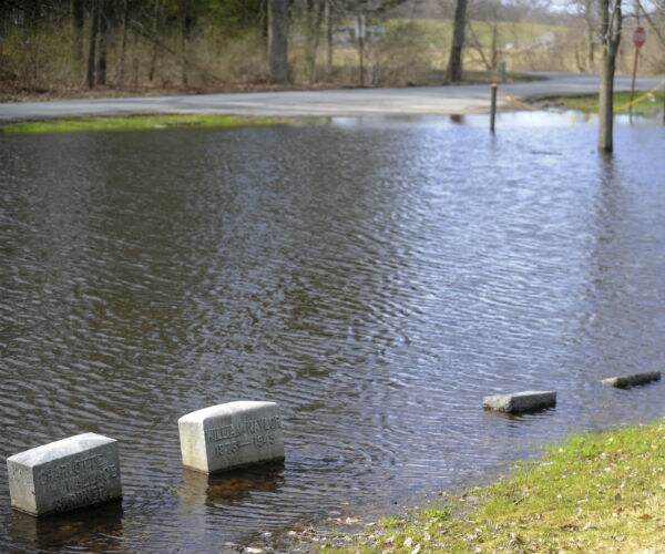 Massive Flooding Turns a New York Park Into Small Lake