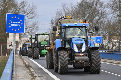 Farmers from 10 EU Countries Join Forces - and Tractors - to Protest Agricultural Policies