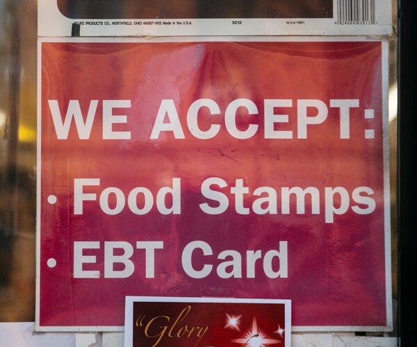 food stamps sign
