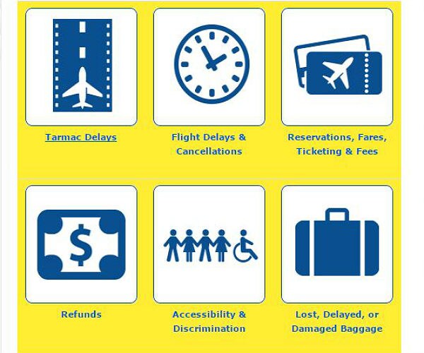 DOT Launches New Web Page Listing Flyers' Rights