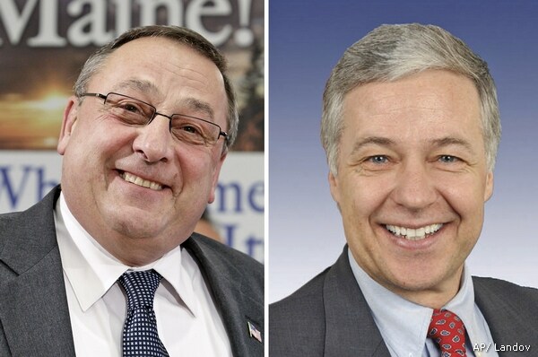 Rasmussen Poll: LePage, Michaud Tied in Maine Governor's Race