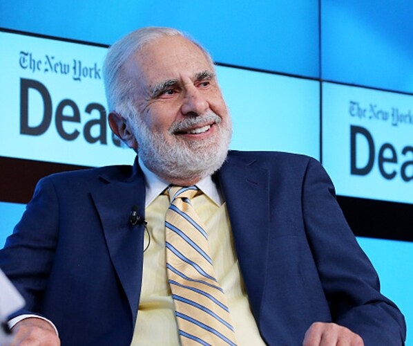 Icahn: Stocks Are Overvalued, Virus May Cause 'Downdrafts'