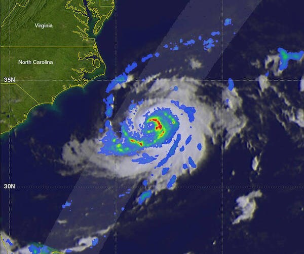 Hurricane Chris Poses for NASA's Aqua Satellite
