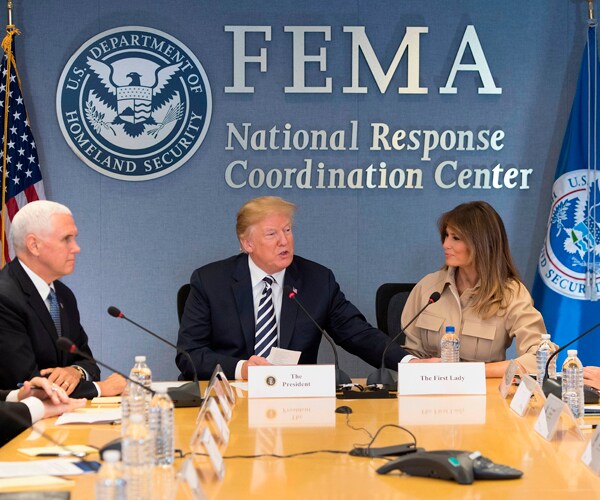 Trump-Pence 1-2 Water Bottle Move Goes Viral