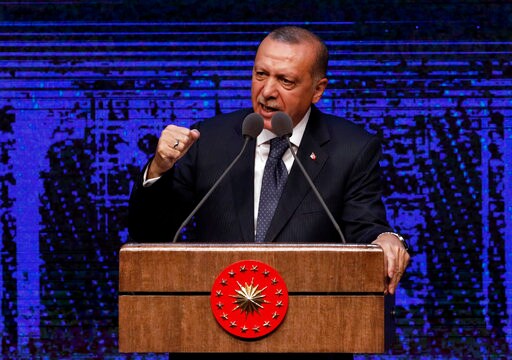 The Latest: Experts See Limited Risk to Europe from Turkey