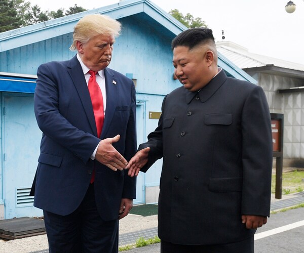 president donald trump and kim jong un