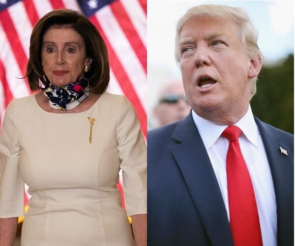 Trump, Pelosi Trade Barbs Over Him Taking HCQ
