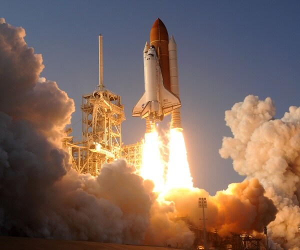 space shuttle launch