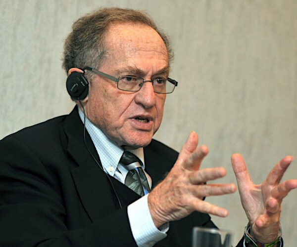 Dershowitz: Woman on Martha's Vineyard Threatened to 'Stab Me Through the Heart'