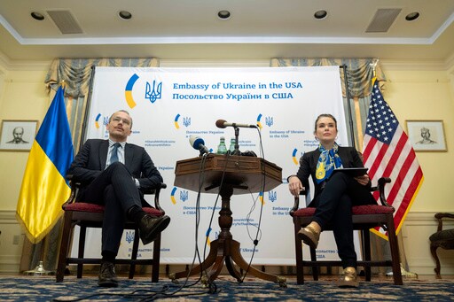 Ukrainian Ministers 'optimistic' about Securing U.S. Aid, Call for Repossession of Russian Assets
