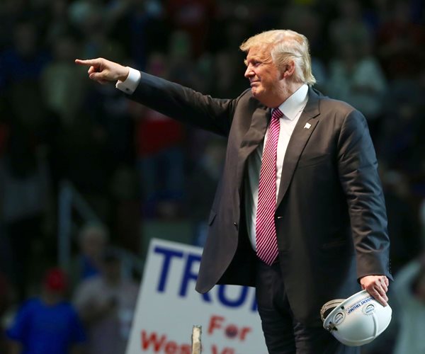 Trump Goes on Attack Against Clinton