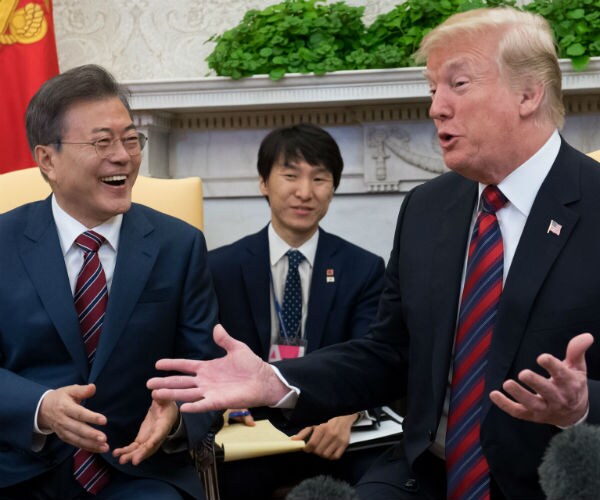 SKorea's Diehard Trump Supporters Hail 'Guardian of Liberty'