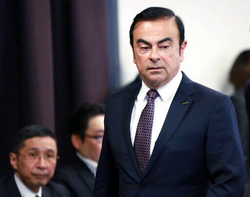 The Latest: Nissan Shareholders OK Ousting Ghosn from board
