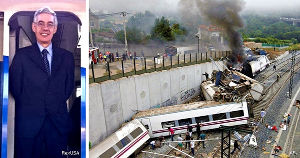 Francisco Jose Garzon Amo, Spanish Train Driver, Distracted by Call