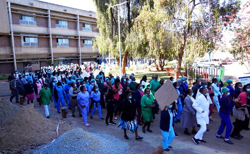 Nurses at Zimbabwe's Public Hospitals Strike for Better Pay