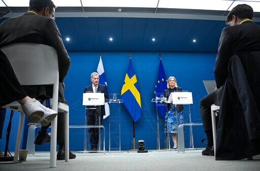Finland, Sweden Submit NATO Membership Application