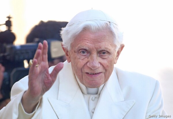 Benedict 'At Peace' With Himself and God, Archbishop Says