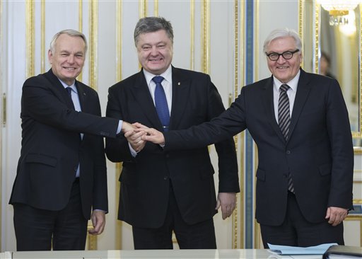 German, French Foreign Ministers Anxious about Ukraine