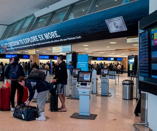 people trying to get out of new york via jfk.
