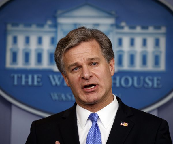 NBC: FBI Director Wray in Trump's Dog House