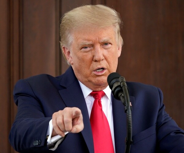 president donald trump speaks during news conference