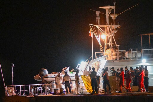 Italy's Coast Guard Searches for Dozens of Migrants Missing After Ship Capsized