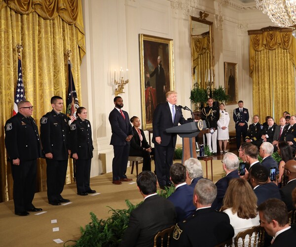 Trump Honors Alexandria Shooting Responders