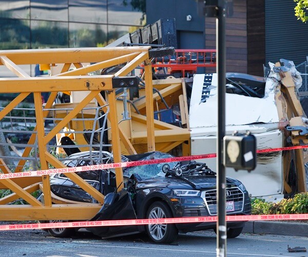 'Terrifying': Crane Falls on Busy Seattle Street, Killing 4