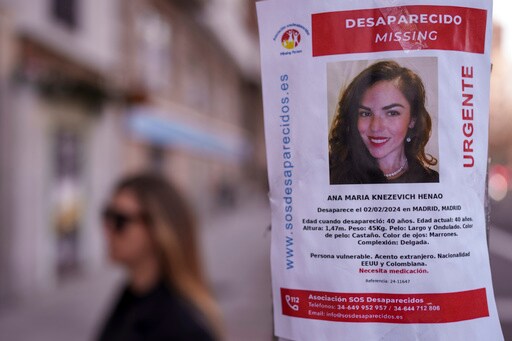 American Woman Goes Missing in Madrid after Helmeted Man Disables Cameras