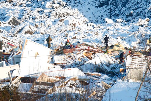 Dog Found Alive Raises Hopes in Deadly Norway Landslide