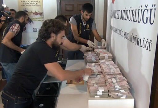 Turkey: Dollar Bills Seen as Evidence of Coup-plotter Links