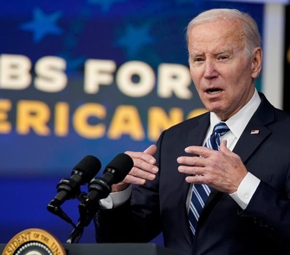 Biden Hails Jobs Report, Waves Off Inflation