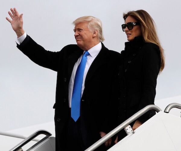 Trump Praises Cabinet Picks, 'Genius' Hotel on Inaugural Eve