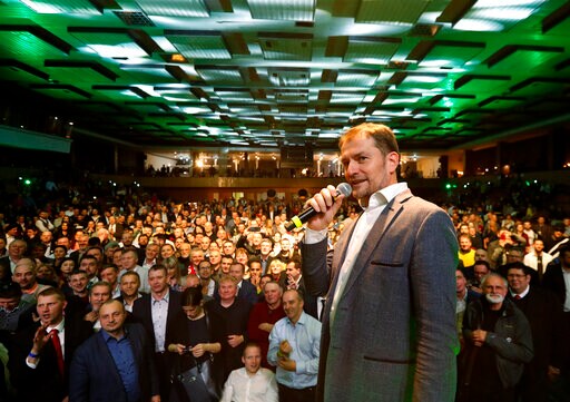 Slovokia Opposition Leading in Preliminary Election Results