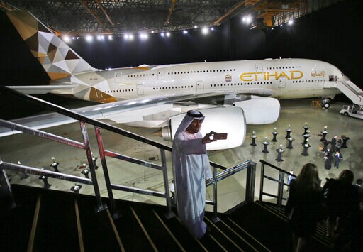 Abu Dhabi's Etihad Airways Posts $758M in Half-year Losses