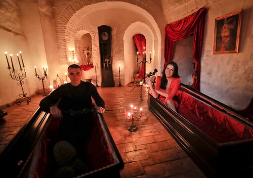 Romania: 2 Canadians Survive a Night at Dracula's Castle