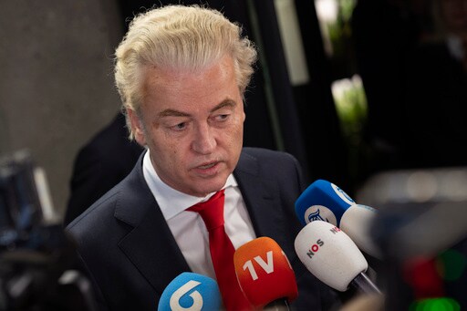 The Netherlands' Longtime Ruling Party Says it Won't Join a New Government Following Far-right's Win