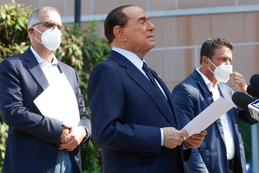 Italy's Ex-premier Berlusconi in Monaco Hospital for Tests