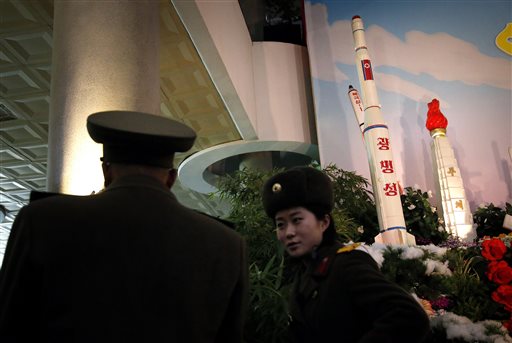 North Korea Displays Rockets, Begonias for Leader's Birthday